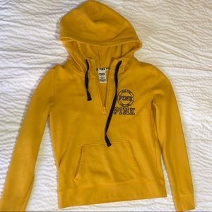 PINK Half Zip Hoodie